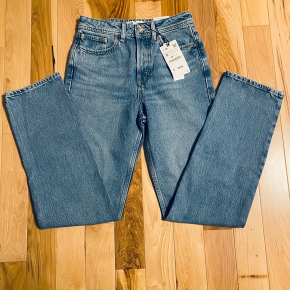 Zara Light Blue Flare Jeans - Picture 8 of 11